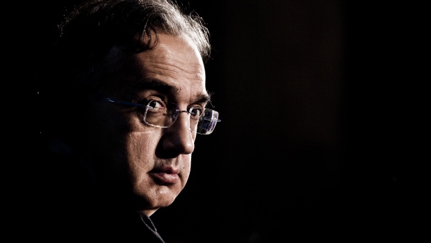 Sergio Marchionne during an Italian automotive association meeting in Rome in 2010.  Photographer: Alessandra Benedetti/Bloomberg