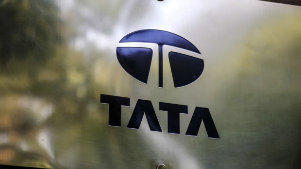 Signage for Tata Consultancy Services Ltd. is displayed outside the company's headquarters in Mumbai, India, on Saturday, Nov. 5, 2016. Cyrus Mistry, the ousted chairman of India's biggest conglomerate, was replaced as Tata Sons chairman by his 78-year-old predecessor Ratan Tata at a board meeting on Oct. 24. Tata Sons said the conglomerate's board and Trustees of the Tata Trusts were concerned about a growing “trust deficit” with Mistry, which prompted the company to remove him. 