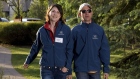 Jeff and MacKenzie Bezos arrive for morning sessions at the 28th annual Allen & Co. Media and Technology Conference in Sun Valley, Idaho, U.S., on Friday, July 9, 2010. Photographer: Matthew Staver/Bloomberg