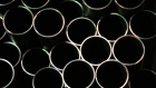 Seamless steel pipes for use in oil and gas pipelines sit in a storage area at the Volzhsky Pipe Plant OJSC, operated by TMK PJSC, in Volzhsky, Russia, on March 30, 2017. Russian pipe producer TMK PJSC expects its U.S. business to recover as higher oil prices and President Donald Trump’s trade and infrastructure policies boost demand. 