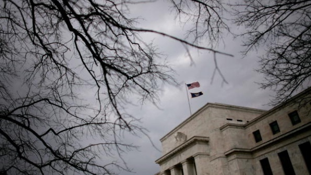 The Federal Reserve building is seen January 22, 2008 in Washington, DC. 