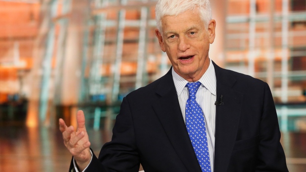 Mario Gabelli, chief executive officer of Gamco Investors Inc., speaks during a Bloomberg Television interview in New York, U.S., on Friday, Nov. 20, 2015. Gabelli said he's a buyer of shares in Rolls Royce Holdings Plc, the aircraft-engine maker whose stock slumped 20 percent this month after warning that earnings next year would take a hit. Photographer: Chris Goodney/Bloomberg *** Local Caption *** Mario Gabelli