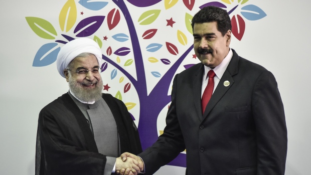 Maduro, Rouhani