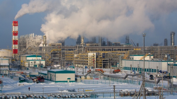ZapSibNeftekhim petrochemical plant Russia January 2019