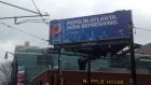 A Pepsi ad in Atlanta.  