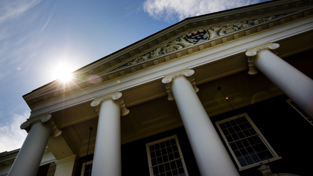 Harvard University's Business School stands in Cambridge, Massachusetts, U.S., on Monday, Aug. 6, 2012. 
