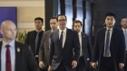 Robert Lighthizer, U.S. trade representative, arrives at a hotel in Beijing, China, on Thursday, Feb. 14, 2019. U.S. Treasury Secretary Steven Mnuchin and  Lighthizer are facing off against a team of Chinese negotiators this week in Beijing, in an attempt to resolve the trade war between the two nations. Photographer: Qilai Shen/Bloomberg
