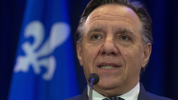 Quebec Premier Francois Legault 
