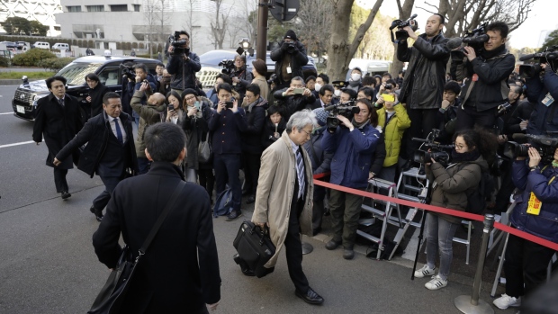 Motonari Otsuru, Ghosn's former lawyer. Photographer: Kiyoshi Ota/Bloomberg