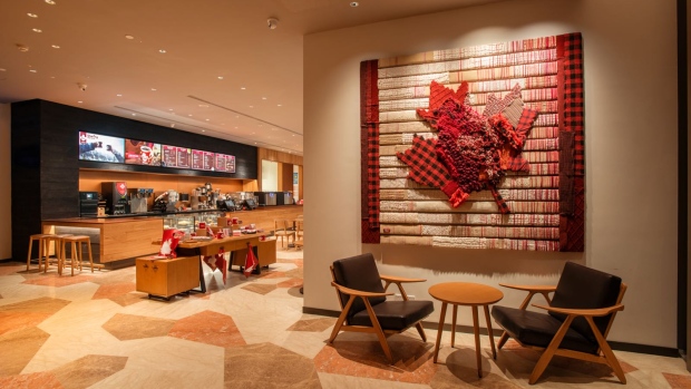 A look inside Tim Hortons' first store in Shanghai