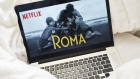 The home screen for the Netflix Inc. original movie "Roma" is seen on an Apple Inc. laptop computer in this arranged photograph taken in the Brooklyn Borough of New York, U.S., on Sunday, Jan. 13, 2019. Netflix is scheduled to release earnings on January 17. 