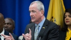 Phil Murphy, governor of New Jersey, speaks during a budget press conference in Newark, New Jersey, U.S. Bloomberg