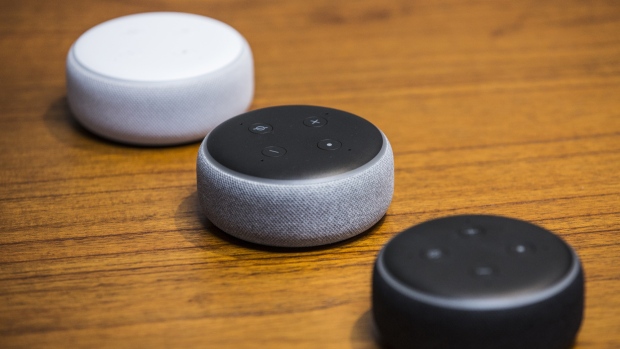 Amazon Echo Dot smart speakers 