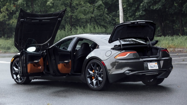 Fisker is hoping his planned SUV will fare better than the discontinued Karma and subsequent Revero on sale now.  Photographer: Cesar Soto/Bloomberg