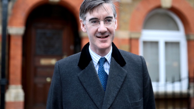 LONDON, UNITED KINGDOM - MARCH 13: Conservative MP Jacob Rees-Mogg leaves his home for the House of Commons on March 13, 2019 in London, England. Last night MPs voted 242 to 391 against the Prime Minister's Brexit deal in the second meaningful vote. They will now vote today on whether the UK should leave the EU without a deal. (Photo by Dan Kitwood/Getty Images) 