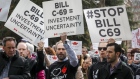 Bill C-69 protests