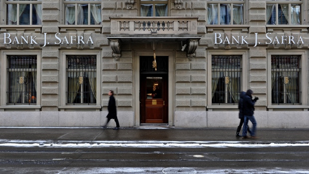 Bank J. Safra bank in Zurich. 