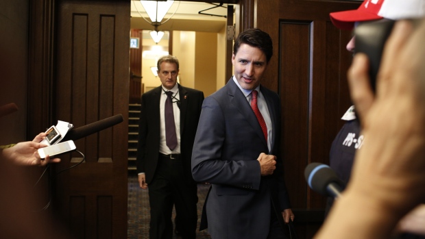 Justin Trudeau. Photographer: David Kawai/Bloomberg