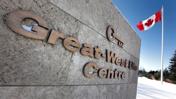 Great-West Lifeco world headquarters is pictured in Winnipeg, February 19, 2013