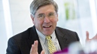 Stephen Moore, visiting fellow at the Heritage Foundation, speaks during an interview in Washington, D.C. on May 2, 2019. 