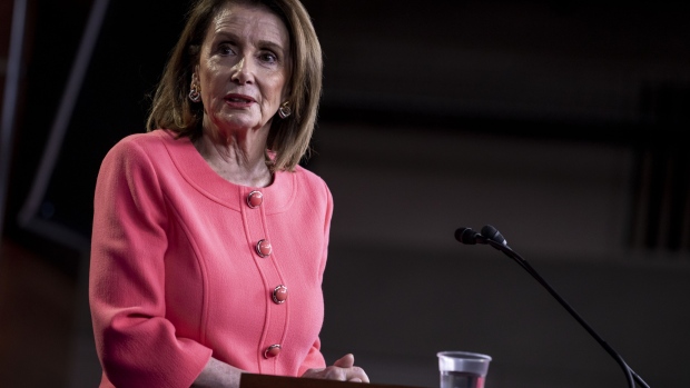 Nancy Pelosi speaks during a press conference on May 2. 