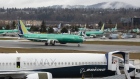 Boeing Co. 737 Max planes in Renton, Washington