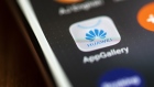 The icon for Huawei Technologies Co.'s App Gallery application is displayed on the company's P20 Pro smartphone in an arranged photograph taken in Hong Kong, China, on Monday, May 20, 2019. Top U.S. corporations from chipmakers to Google have frozen the supply of critical software and components to Huawei, complying with a Trump administration crackdown that threatens to choke off China's largest technology company. 