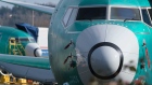 RENTON, WA - MARCH 11: A Boeing 737 MAX 8 is pictured outside the factory on March 11, 2019 in Renton, Washington. Boeing's stock dropped today after an Ethiopian Airlines flight was the second deadly crash in six months involving the Boeing 737 Max 8, the newest version of its most popular jetliner. (Photo by Stephen Brashear/Getty Images)s Photographer: Stephen Brashear/Getty Images