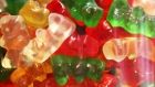Gummi Bears are displayed in a glass jar at Sweet Dish candy store April 3, 2009 in San Francisco, California. As the economy continues to struggle, candy sales are rising as Americans seek to comfort themselves during the difficult economic times.