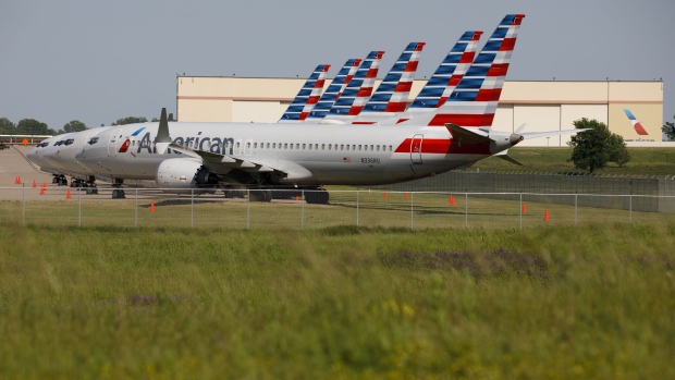 American Airlines Boeing 737 Max planes