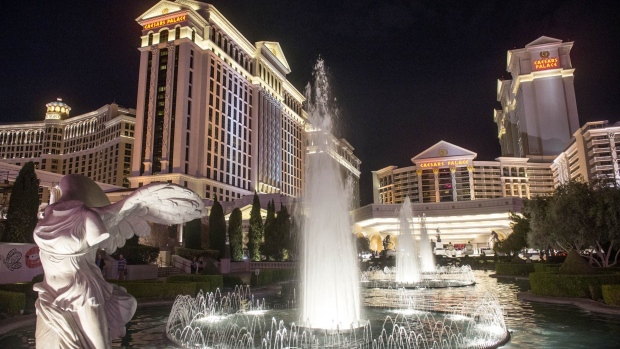Caesars Palace casino in Las Vegas. Photographer: Jacob Kepler/Bloomberg