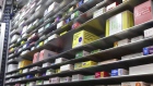 Packets of prescription medications sit on the shelves of the storage cabinet inside the robotic vending machine, built by Germany's Gollmann Kommissioniersysteme GmbH, at Hodgson Pharmacy in Longfield, Kent, U.K., on Tuesday, Feb. 5, 2019. Novo Nordisk A/S, the world’s biggest maker of insulin has reserved space on airplanes and is planning to boost stockpiles further to ensure diabetes patients in the U.K. don’t run out of the life-saving medicine in the event of no-deal Brexit. 
