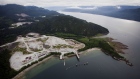 The Chevron and Woodside Petroleum Kitimat LNG site stands on the Douglas Channel near Kitimat, British Columbia, Canada, on June 6, 2015. 