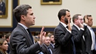Tech execs from Google, Facebook, Amazon, swear in to hearing in Washington July 17