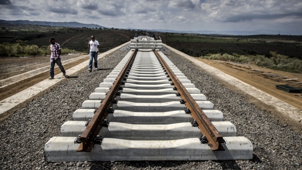 The end of the line in Duka Moja, Kenya Photographer: Luis Tato/Bloomberg