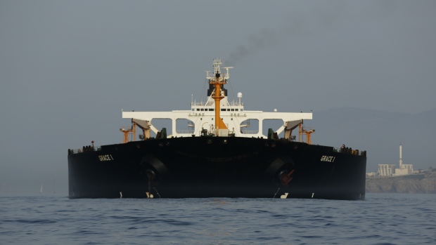 Iranian tanker, Grace 1. 