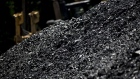 A raw coal pile sits at a mine near Wylo, West Virginia, U.S. 
