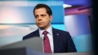 Anthony Scaramucci, former director of communications for the White House and founder of SkyBridge Capital II LLC, listens during a Bloomberg Television interview in New York, U.S., on Wednesday, Dec. 13, 2017. Scaramucci discussed the Alabama special Senate election, the House and Senate tax plans, and pending sale of his SkyBridge stake to China's HNA Group Co. 