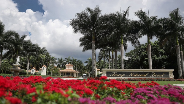 DORAL, FL - JUNE 01: The front entrance to the Trump National Doral is seen where a golf course owned by Republican presidential candidate Donald Trump is located on June 1, 2016 in Doral, Florida. Reports indicate that a PGA Tour event that has been held at the Trump National Doral since 1961 is heading to Mexico City in 2017. (Photo by Joe Raedle/Getty Images)