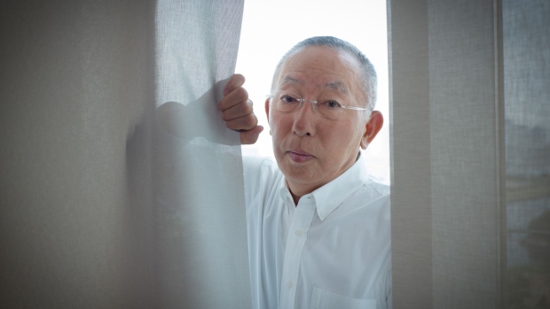 ***EMBARGO UNTIL SEPT. 4 6 AM JST***
    Tadashi Yanai, chairman and chief executive officer of Fast Retailing Co., poses for a photograph in Tokyo, Japan, on Tuesday, Sept. 3, 2019. Photographer: Kentaro Takahashi/Bloomberg