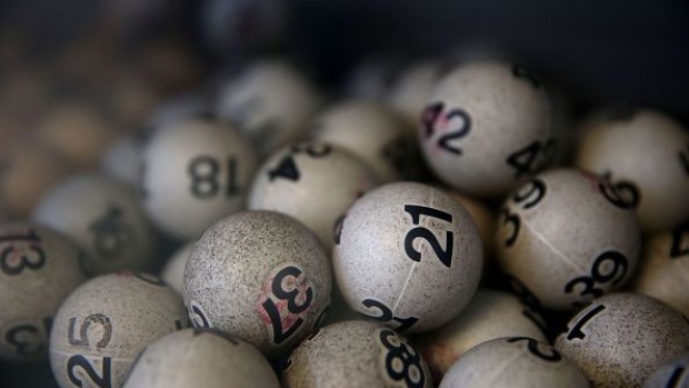 SAN LORENZO, CA - JANUARY 12: Lottery balls are seen in a box at Kavanagh Liquors on January 12, 2015 in San Lorenzo, California. Dozens of people lined up outside of Kavanagh Liquors, a store that has had several multi-million dollar winners, to -purchase Powerball tickets in hopes of winning the estimated record-breaking $1.5 billion dollar jackpot. (Photo by Justin Sullivan/Getty Images)