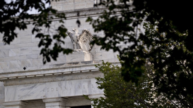 The Marriner S. Eccles Federal Reserve building stands in Washington, D.C., U.S., on Wednesday, July 31, 2019. The Federal Reserve is widely expected to lower interest rates by a quarter-point at its meeting that concludes Wednesday and leave the option open for additional moves despite demands by President Donald Trump for a "large" rate cut. 