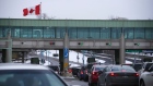 Canadian border crossing