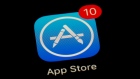 This March 19, 2018, file photo shows Apple's App Store app.