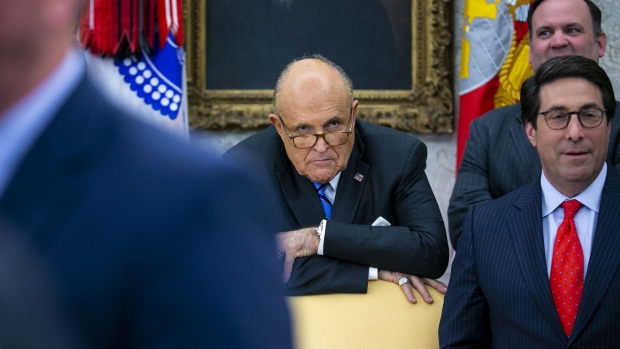 Rudy Giuliani. Bloomberg/Al Drago