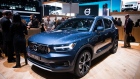 The Volvo AB XC40 crossover sports utility vehicle (SUV)