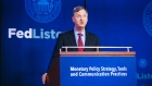 Charles Evans, president of the Federal Reserve Bank of Chicago, speaks during the Monetary Policy S