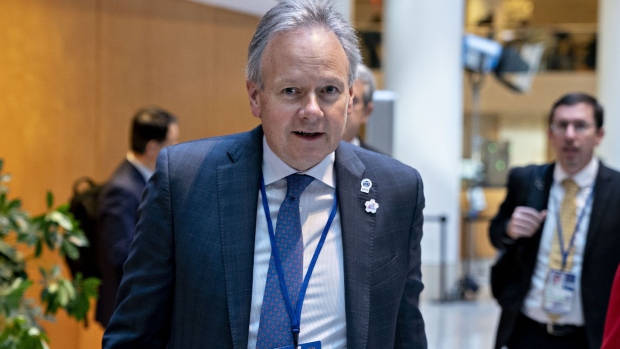 Stephen Poloz, governor of the Bank of Canada, arrives to a Group of 20 (G-20) and finance ministers