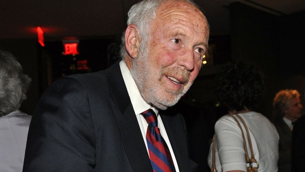 James Simons, chairman and founder of Renaissance Technologies LLC, sits for a photograph at the opening night of the World Science Festival in New York, U.S., on Wednesday, June 1, 2011. The 4th annual World Science Festival runs from June 1-5. 