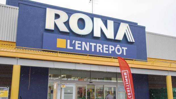 A Rona store is seen in St. Eustache, Que., on November 5, 2018. The Canadian Press/Ryan Remiorz